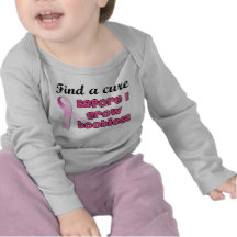 Find a cure for breast cancer t-shirt