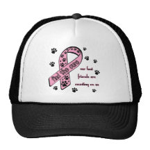 Find the Cure ~ Pawprint Hats