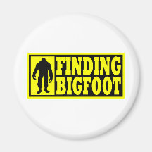 Finding Bigfoot Logo Gear Refrigerator Magnets