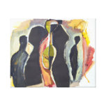 Fine Art  Painting Modern Abstract  Figure Gallery Wrapped Canvas