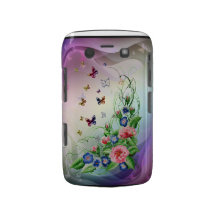 Fine flowers and Butterflies Blackberry Bold Case