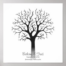 Fingerprint Tree 12"x12"