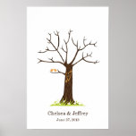 Fingerprint Tree (Simple) Poster