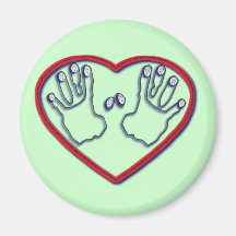 Fingerprints of God - 1 Peter 5:6-7 Magnet