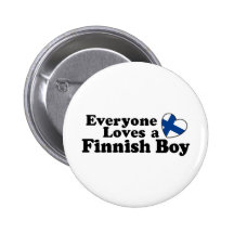 Finnish Boy Pin