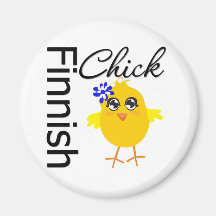 Finnish Chick Magnets