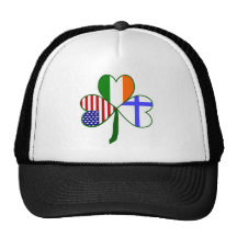 Finnish Shamrock Mesh Hats