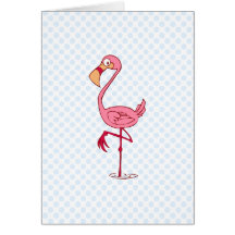 Finny Flamingo Card