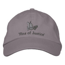 'Fins of Justice' - Embroidered Hat