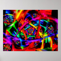 Fire Abstract Art Print