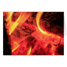 Fire and Coals Card