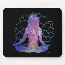 fire body mouse mat