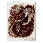 Fire Breathing Dragon Greeting Cards