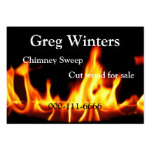 Fire Business Card