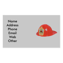 Fire Chief Business Cards
