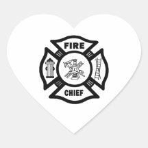 Fire Chief Sticker