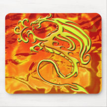 Fire Dragon Mousepad