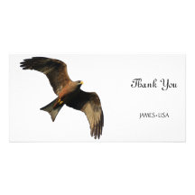 Fire Eagle Customized Photo Card