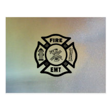 FIRE EMT POST CARDS