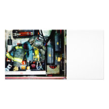 Fire Engine Gear Picture Card