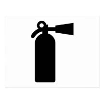 Fire Extinguisher Postcard
