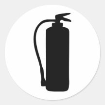 fire extinguisher sticker