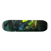 Fire Fighter's Helmet Skateboard Deck