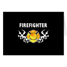 Fire Line Tattoo Greeting Cards