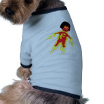 fire man icon doggie t shirt