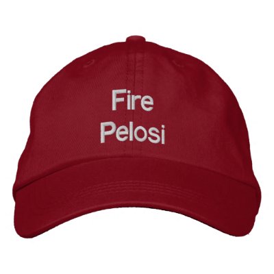 Fire Pelosi Hat Embroidered Hat Fire Pelosi Hat Embroidered Hat