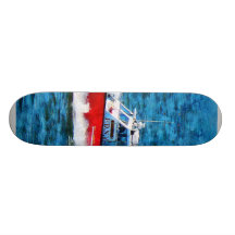 Fire Rescue Boat Skate Decks