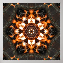 Fire tiles posters