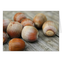 Fire Tower Acorns ~ Greeting Card