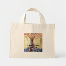fire tree with sig hr, Spirit Tree of Fire and ... Tote Bag