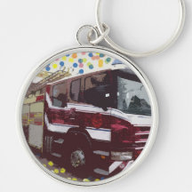 Fire Truck Key Chains