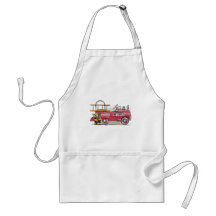 Fire Truck Pedal Car Apron