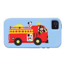 Fire Truck Vibe iPhone 4 Cover