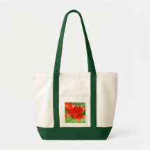 Firecracker Lilly Tote Bag