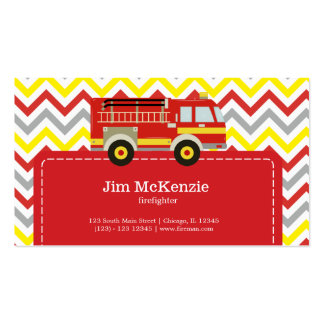 Firefighter Business Cards, 1,000 Firefighter Busines Card Template Designs