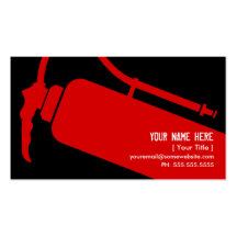 firefighter business card templates