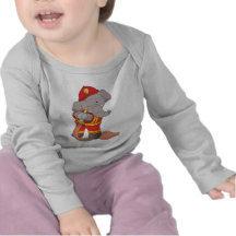 Firefighter Elephant Tshirts and Gifts