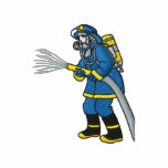 Firefighter Embroidered Polo Shirt