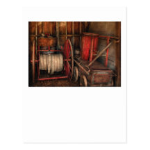 Firefighter - Fire Brigade Postcard