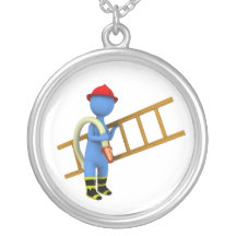 Firefighter Personalized Necklace