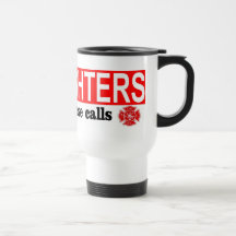 FIREFIGHTERS HOUSE CALLS COFFEE MUG