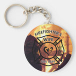 Firefighters Wife Keychains