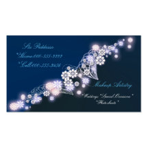 firefly blue business card templates