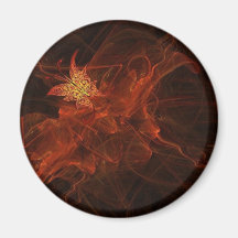 Firefly Butterfly Tulip Fridge Magnets