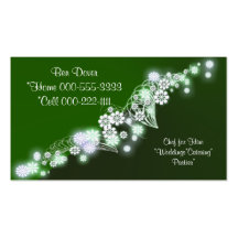 firefly green business card