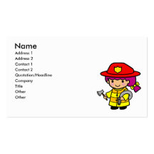 Firegirl Business Card